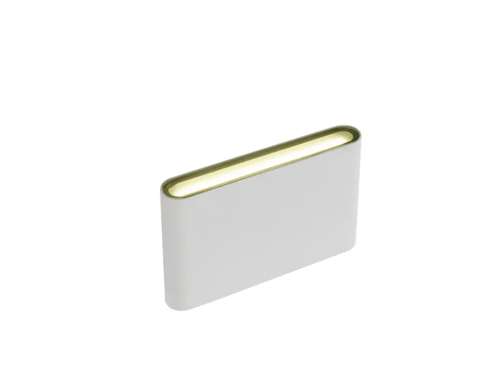 [Wall-6W-001] Lampara Pared Blanca